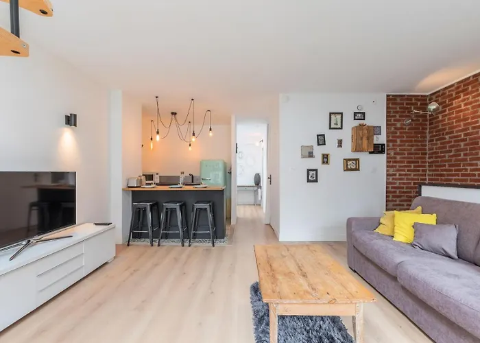 Lumineux Avec Rooftop Et Garage Privé. Appartement Lille